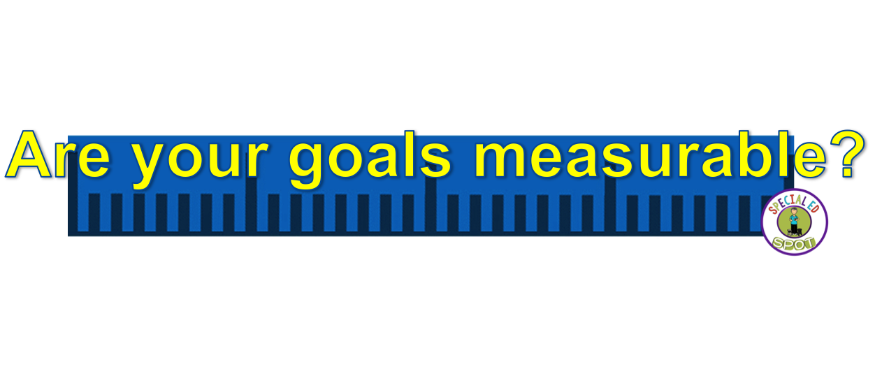 How to write measurable goals for an iep